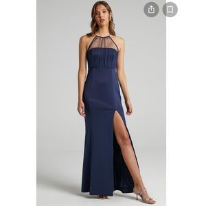 NWT Showpo Dress, Navy